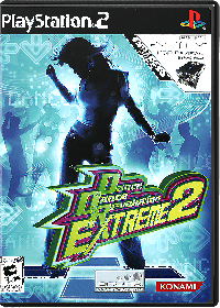 Dance Dance Revolution Extreme 2 Playstation 2 US box art